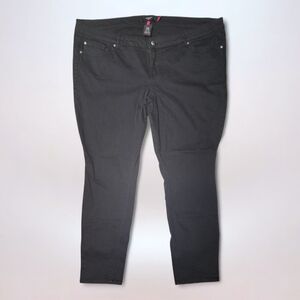 Torrid Denim Black Skinny Jeans Size 26 Regular